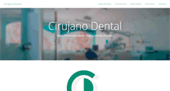 Desktop Screenshot of cirujanodental.es